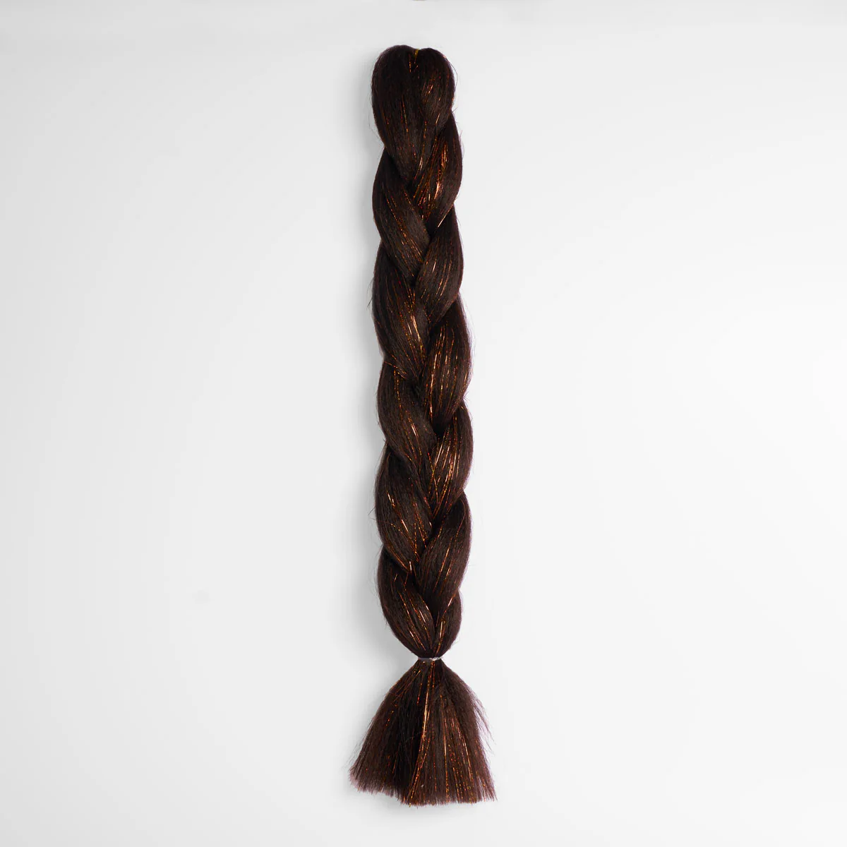 Black & Tinsel Synthetic Jumbo Braid - Image 6