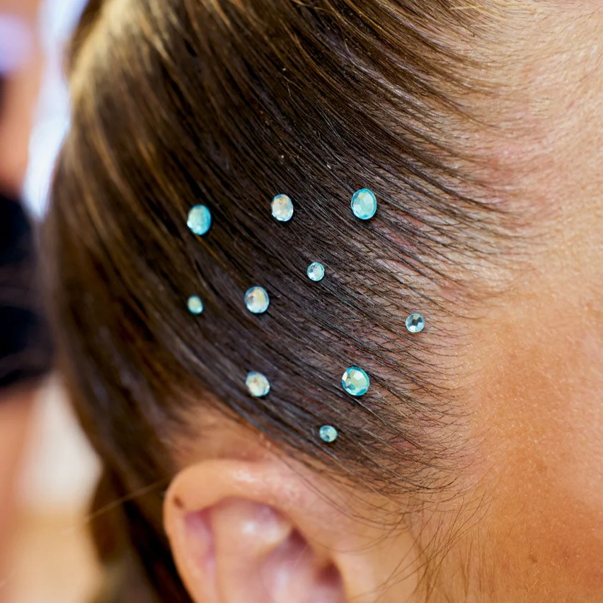 Blue Hair Gems - Image 3