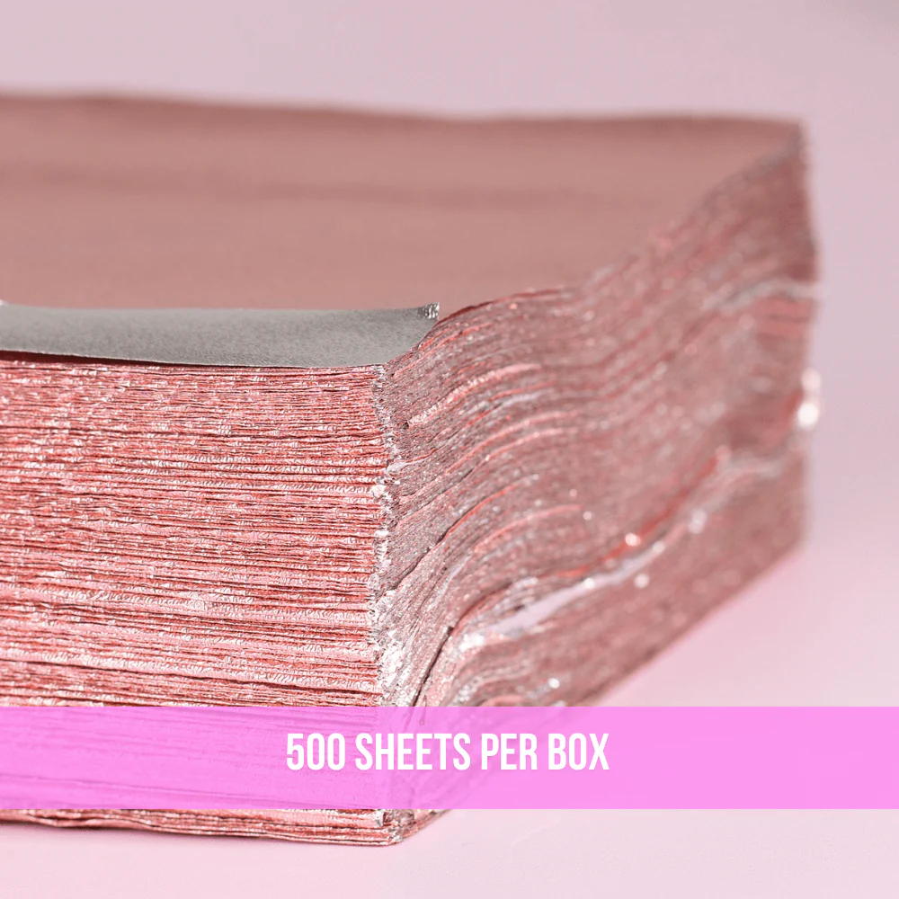 EXTRA Wide Textured Rose Gold Pop Up Foil - Image 8