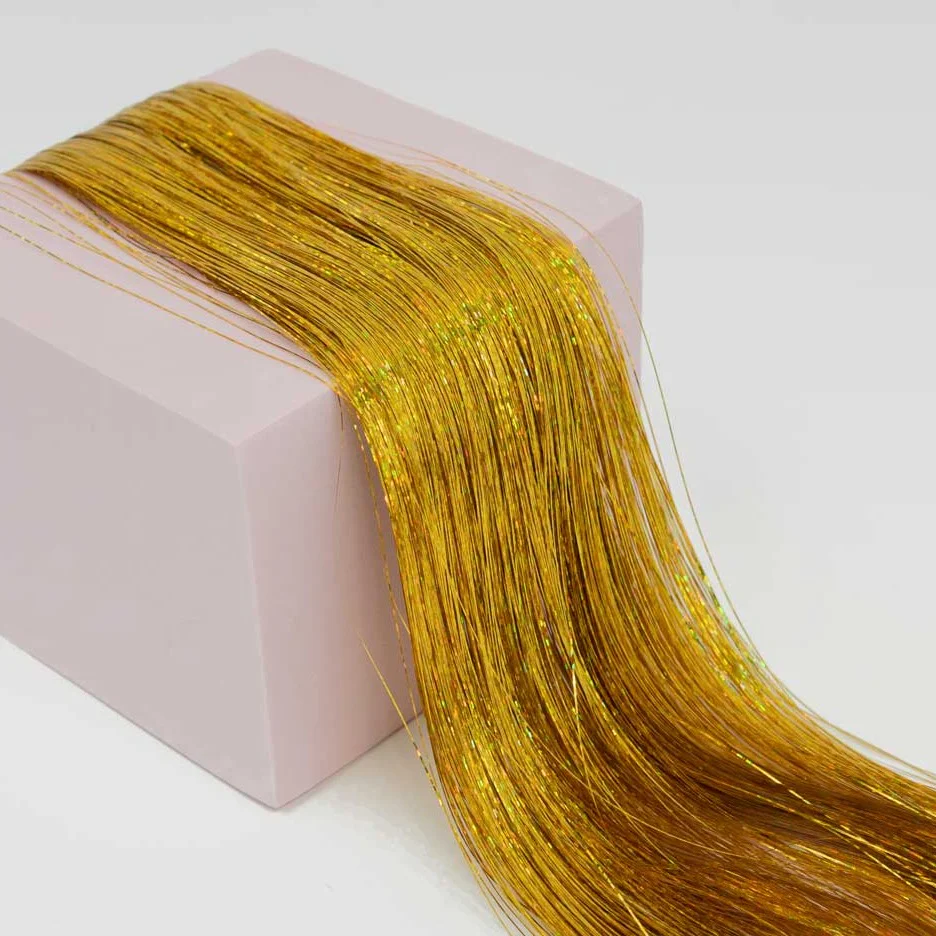 Gold Hair Tinsel - Image 3