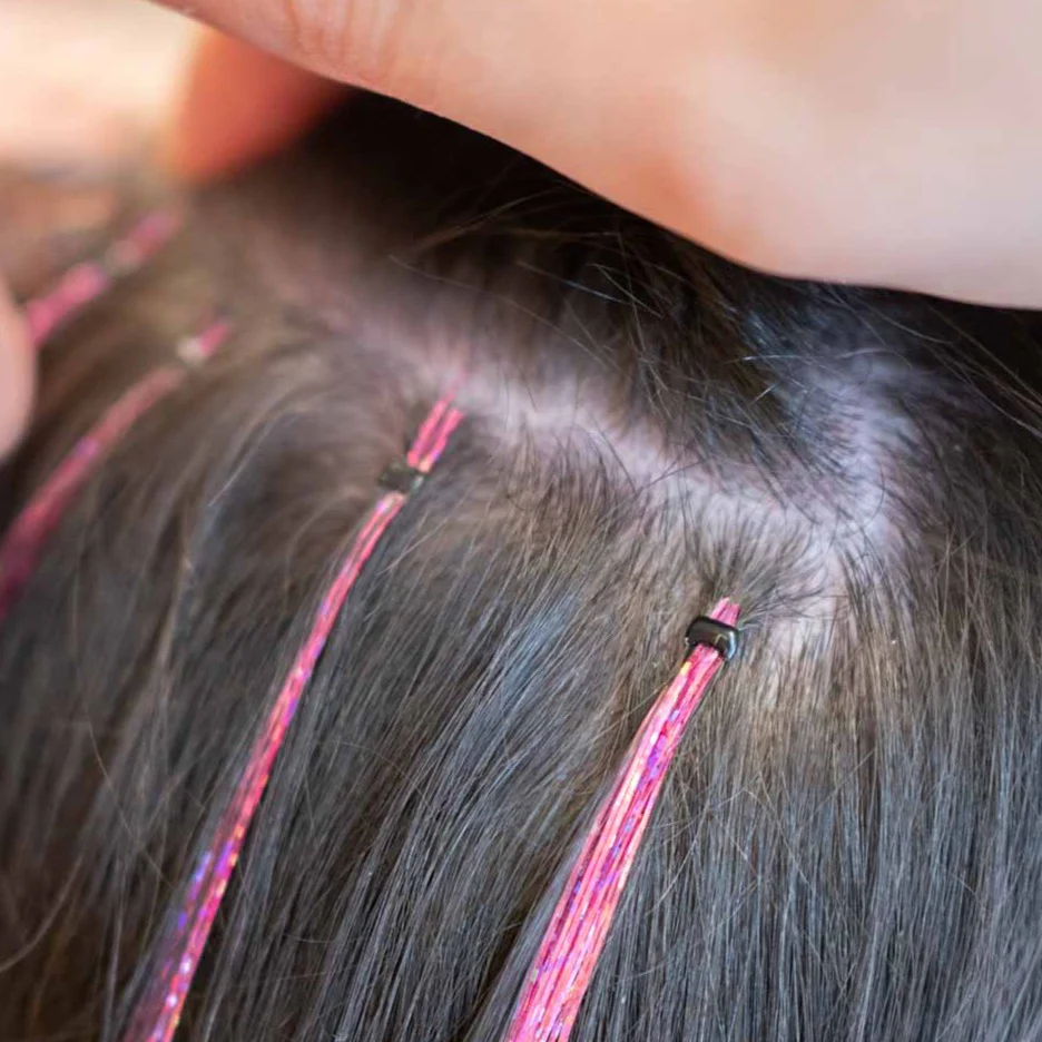 Gold Hair Tinsel - Image 4