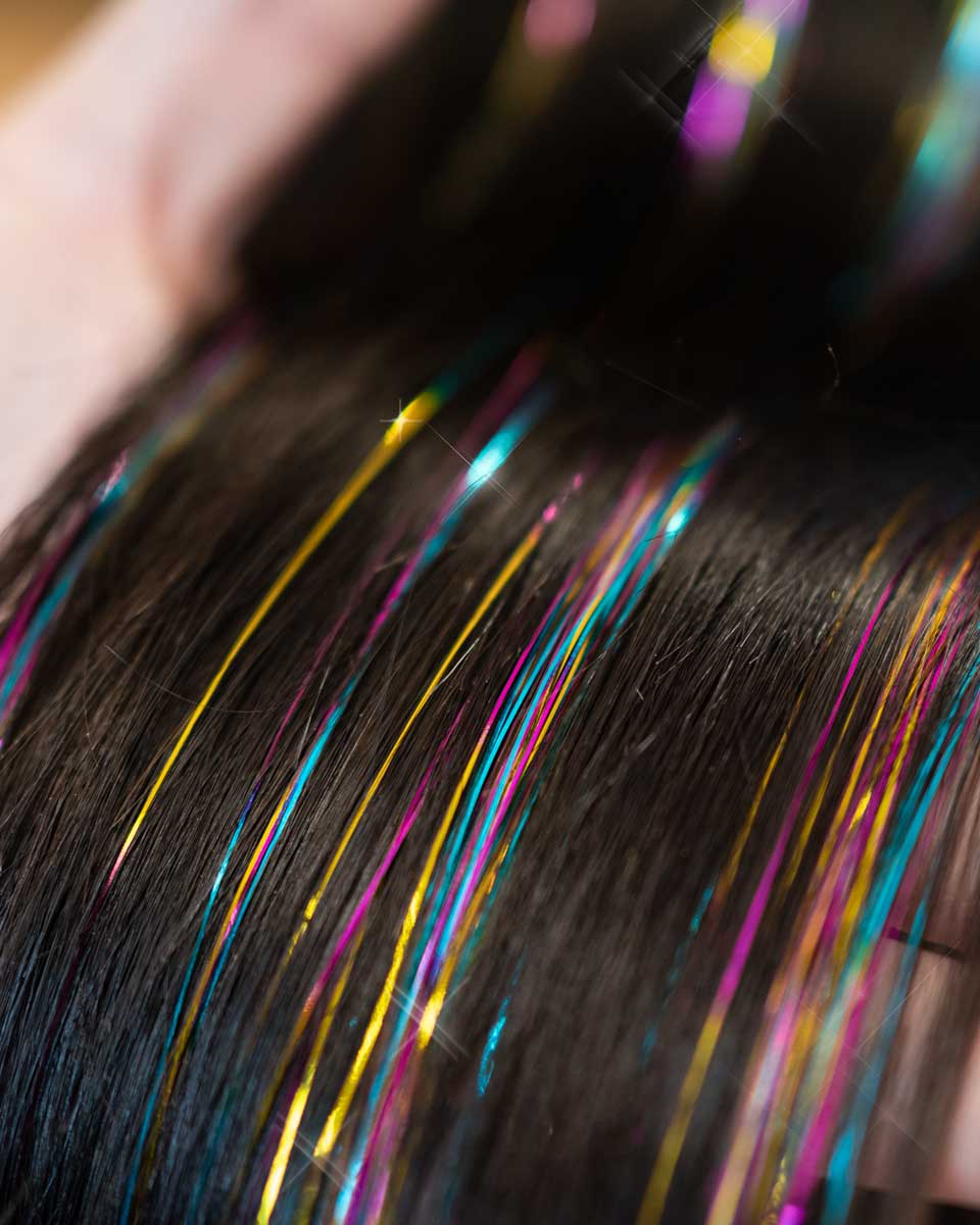 Hair Tinsel - Set of 8 - Image 3