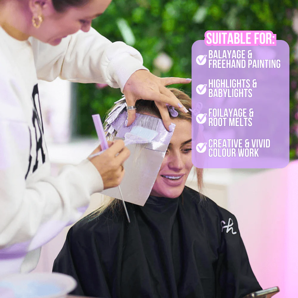 Lilac Leaf Foil On A Roll - Image 7