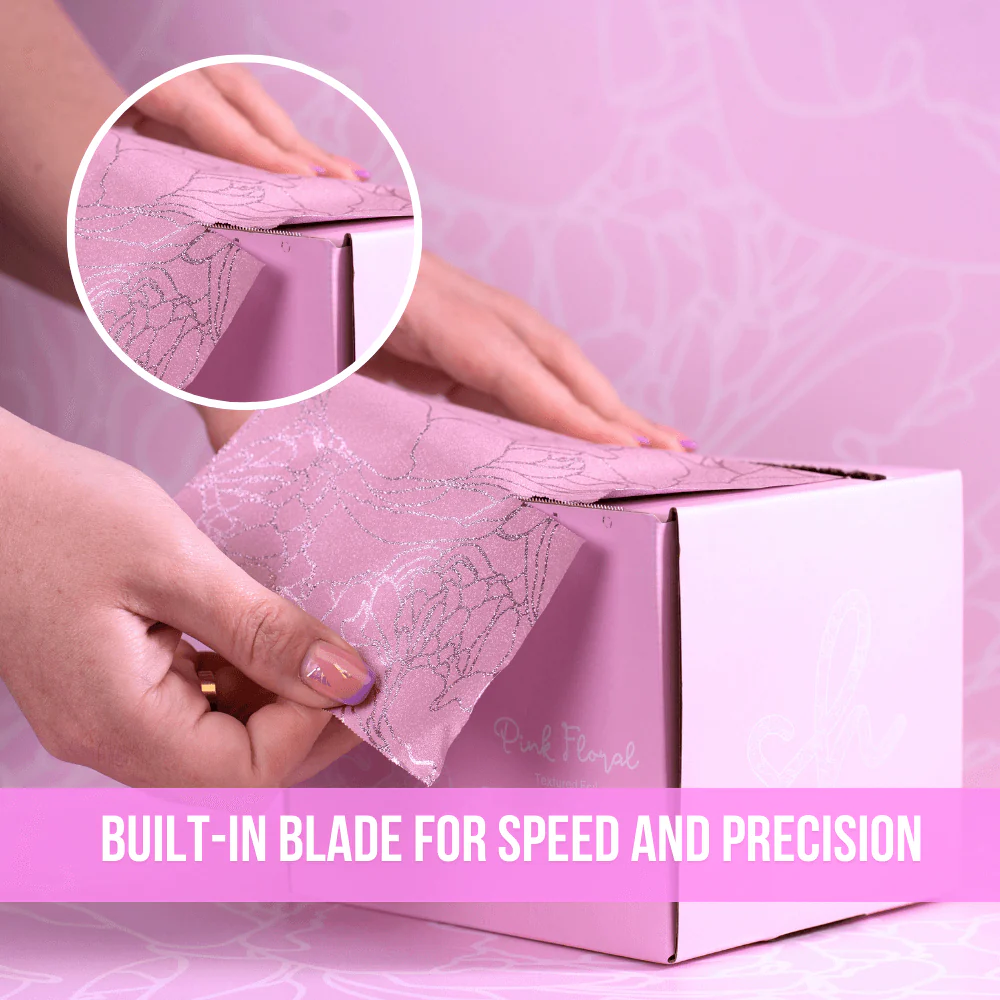 Pink Floral Foil On A Roll - Image 8