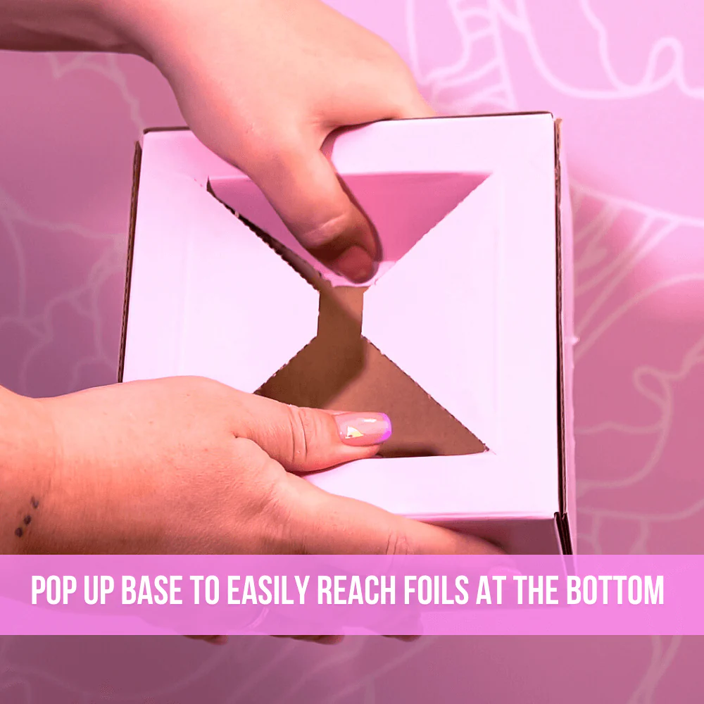 Pink Floral Pop Up Foil - Image 8