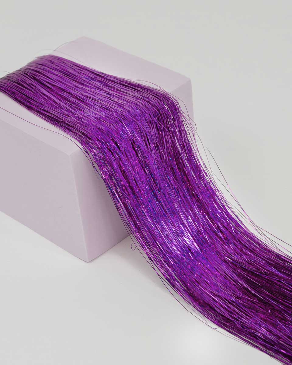 Purple Hair Tinsel - Image 3