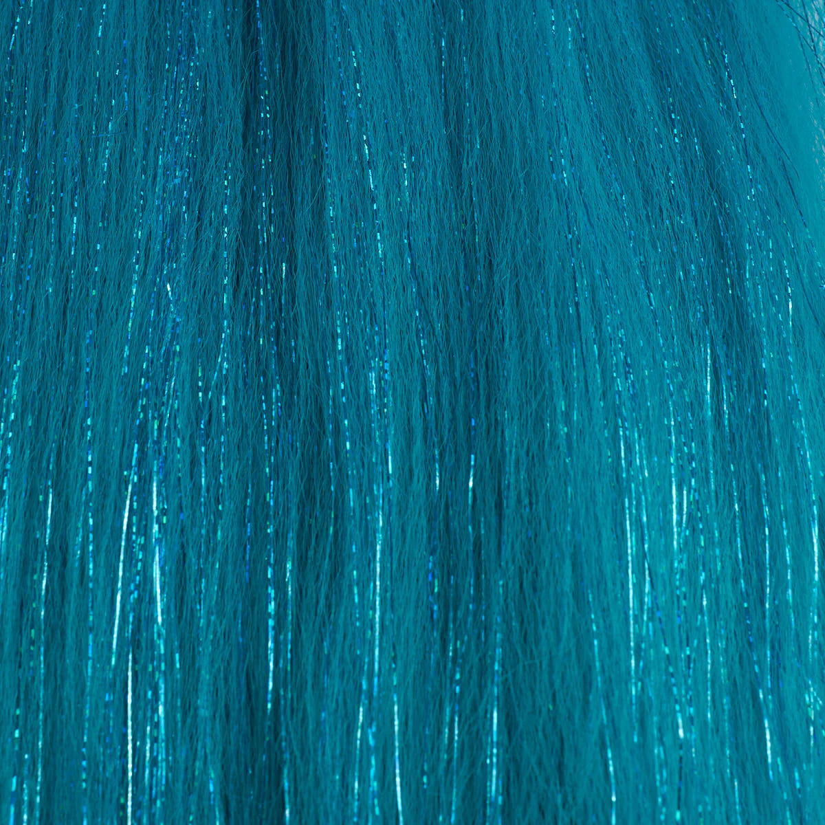 Teal & Tinsel Synthetic Jumbo Braid - Image 5