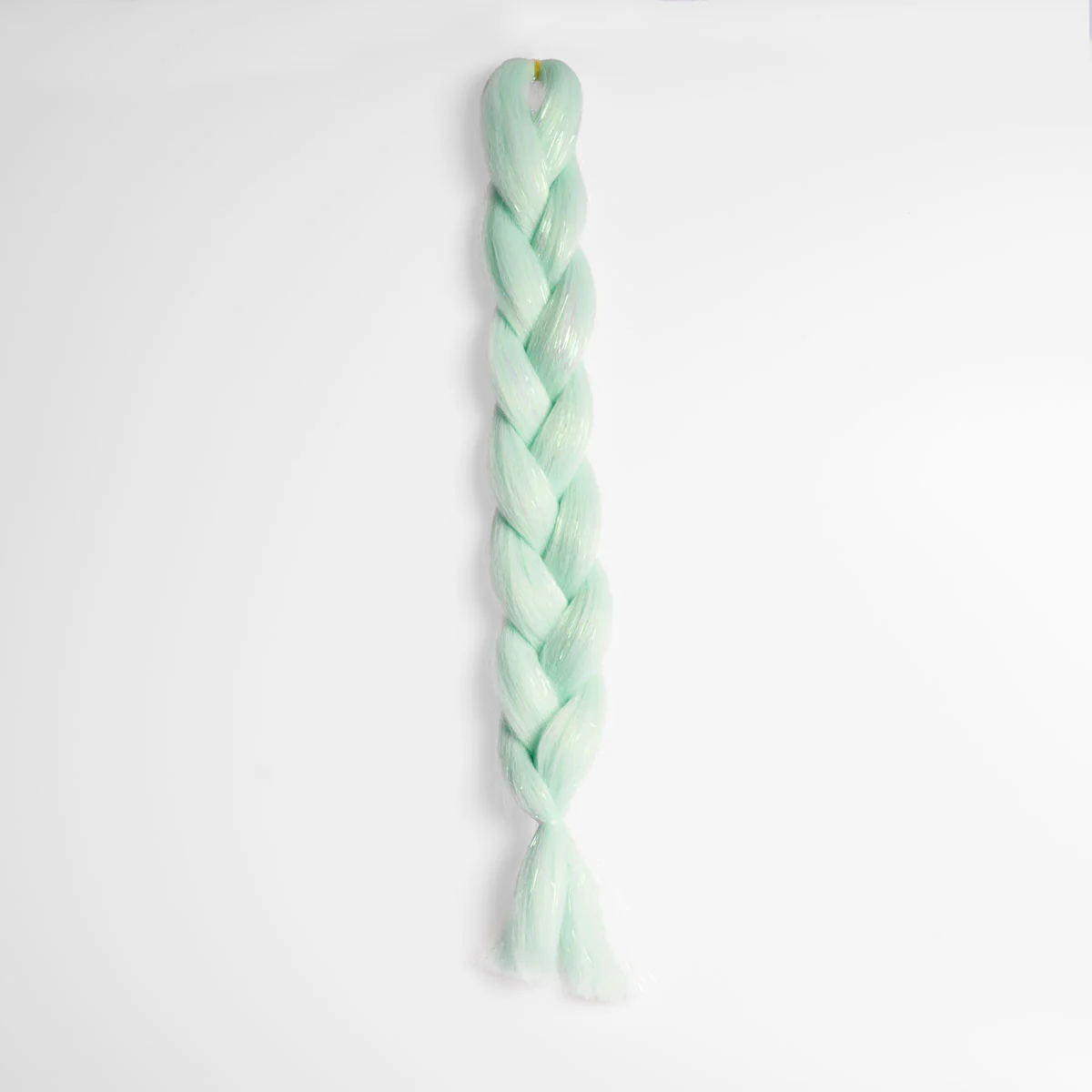 Turquoise & Tinsel Synthetic Jumbo Braid - Image 6